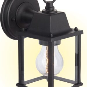 Lámpara exterior Brilliant Irvin negro E27 60W