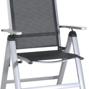 Silla plegable Monza Greemotion Aluminio/negro