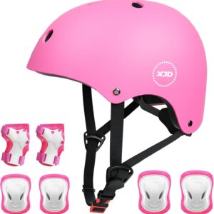 Casco infantil XJD con protección 7 piezas