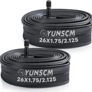 Cámaras de aire 26" YunSCM 2PCS 47/57-559 Schrader 32mm