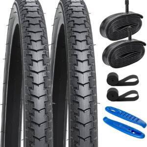Neumáticos plegables 24" para bicicleta YunSCM + cámaras incluidas