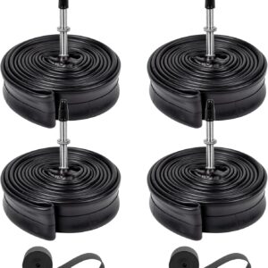 4 cámaras 700x35/43C 35-622 FV48mm para bici montaña