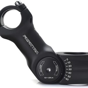 ENGWE MTB Vástago Ajustable 25,4/31,8 mm, Aluminio -60°/+60°
