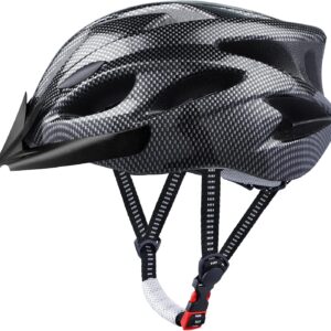 Casco bici adulto GOXIFACA visera extraíble y lavable