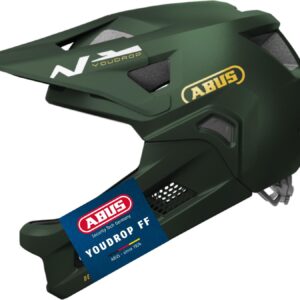 Abus YouDrop FF - Casco integral MTB para niños y jóvenes