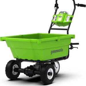 Carro de Jardín Greenworks G40GC Eléctrico 40V - 106 L