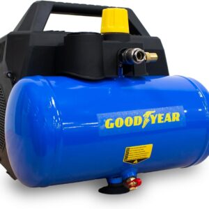 Goodyear Compresor 6L sin aceite 8 bares 210 l/min