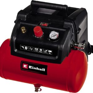 Compresor Einhell TC-AC 190/6/8 OF - 1,2 kW, 8 bar, tanque 6 L