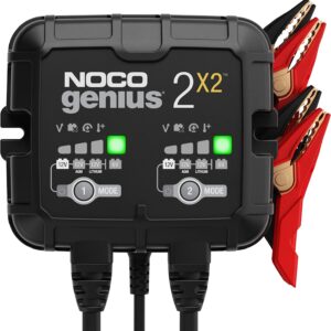 NOCO Genius2X2: Cargador inteligente 4A con 2 bancos