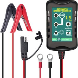 Cargador inteligente 12V/6V para baterías de plomo ácido