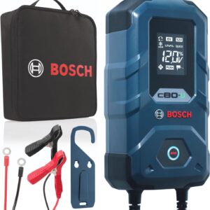 Cargador Bosch C80-Li 15A 12V/6V para todo tipo de baterías