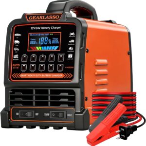 Cargador inteligente GEARLASSO 12V/24V hasta 15A
