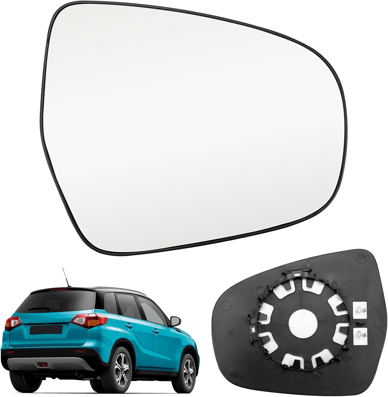Cristal retrovisor calefactable derecho para Suzuki Vitara y SX4 S-Cross