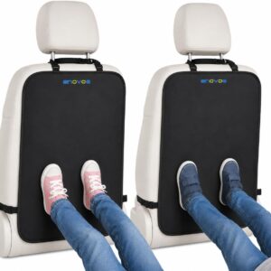 Enovoe Protector Asiento Trasero Niño, Pack 2 Impermeable
