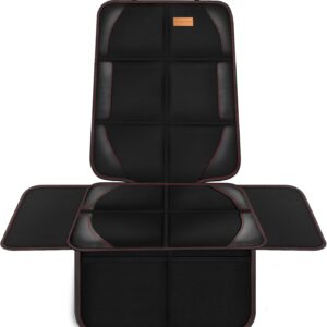 Protector asiento coche Oxford 600D negro/rojo