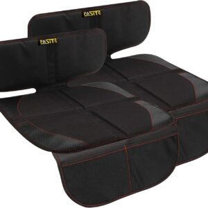 Protector de asiento coche bebé FASITE (2 uds.): antideslizante, impermeable