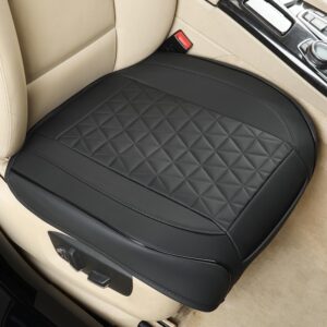 Funda asiento coche delantero Black Panther PU negro – Acolchada y antideslizante
