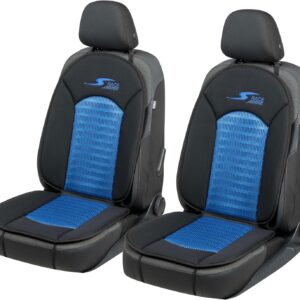 WALSER CarComfort S-Race: Cubiertas de Asiento BLU/Negro (2 uds.)