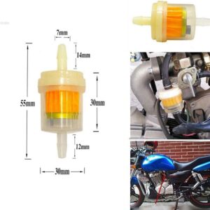 Filtro de combustible U-M para gasolina con detector de óxido (2 uds.)