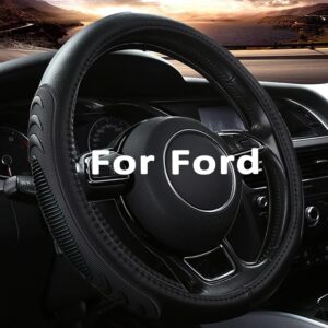 Funda de cuero Yangday para volante grande (15.5-16")