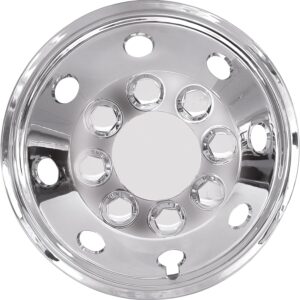 CARPOINT Tapacubos 15" Kit cromo para furgonetas y caravanas
