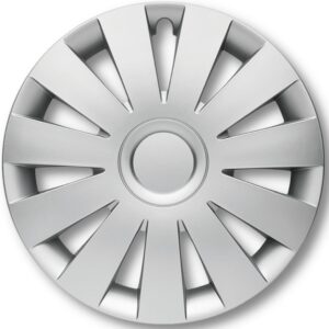 Tapacubos 14" plata Albrecht Strike para llantas acero