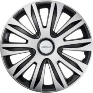 Tapacubos MICHELIN Alice 13" (juego de 4, negro/plateado)