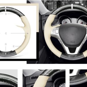 Cubierta volante fibra carbono PU Hyundai Genesis Coupe 2010-2016
