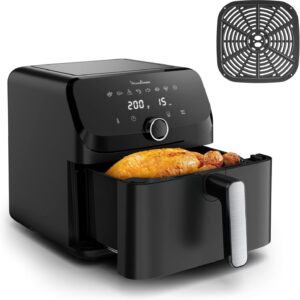 Moulinex Easy Fry Mega: Freidora de aire 7,5L con 8 programas
