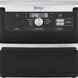Ninja Foodi FlexDrawer Freidora de Aire 7 en 1, 10,4 L, Negro