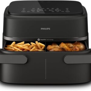 Freidora de aire Philips Dual Basket 7,1 l, 10 en 1