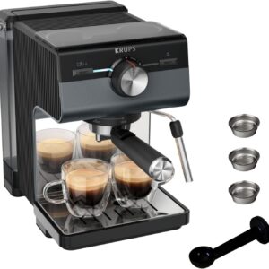 Krups XP384G Cafetera Espresso Manual Authentic+