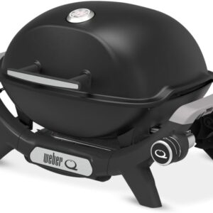 Weber Q 1100N barbacoa de gas portátil, 42x31 cm - Negro