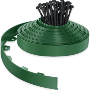 Borde para césped artificial Verde 10m - 30 piquetas PLANTAWA
