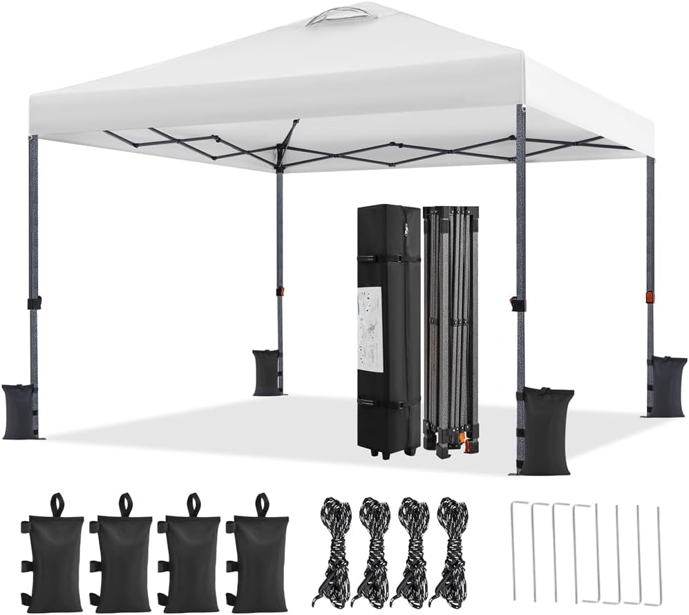 Yaheetech Carpa plegable 3x3m con altura ajustable