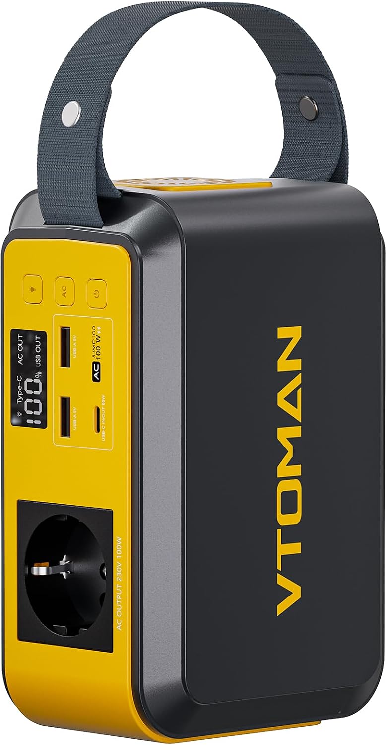 VTOMAN Jump 100 - Estación energía portátil 100W