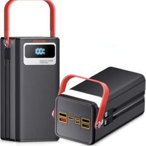 PGYOB Estación energía portátil 27.000 mAh con carga rápida