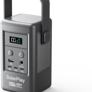 SolarPlay Q2402M - Batería portátil 2500W con carga solar