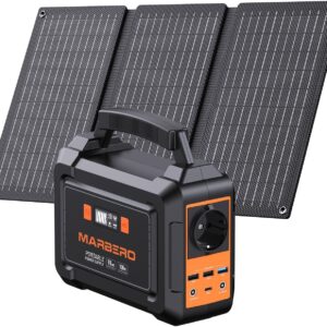 Estación portátil MARBERO 98Wh con panel solar 30W