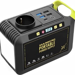 MARBERO Estación Energía Portátil 88 Wh con Linterna LED