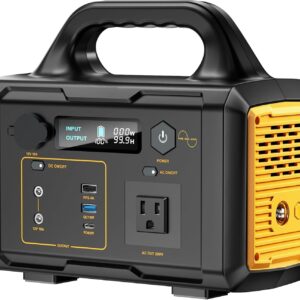 Estación portátil solar 293 Wh con panel para camping y emergencias