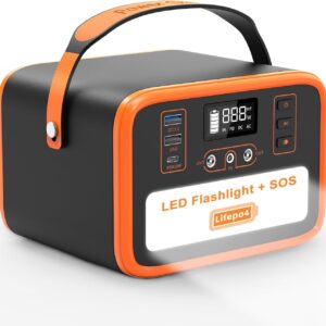 Estación energía portátil 161Wh Lifepo4 150W con QC3.0