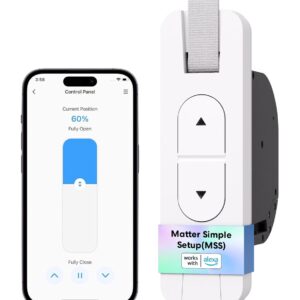 Meross Matter enrollador persiana eléctrica WiFi 45 kg
