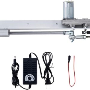 Motor lineal 12V/24V, carrera ajustable 30-150 mm, para automatización