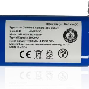 Batería recambio 14.4V 36Wh para robots aspiradores Eufy y Ecovacs
