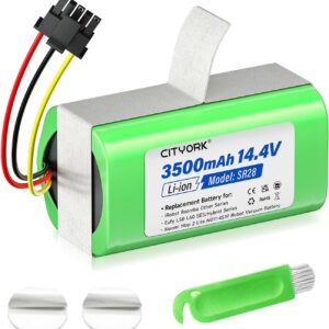 Batería CITYORK 14.4V/3500mAh para iRobot Roomba Combo Essential y Eufy L50/L60