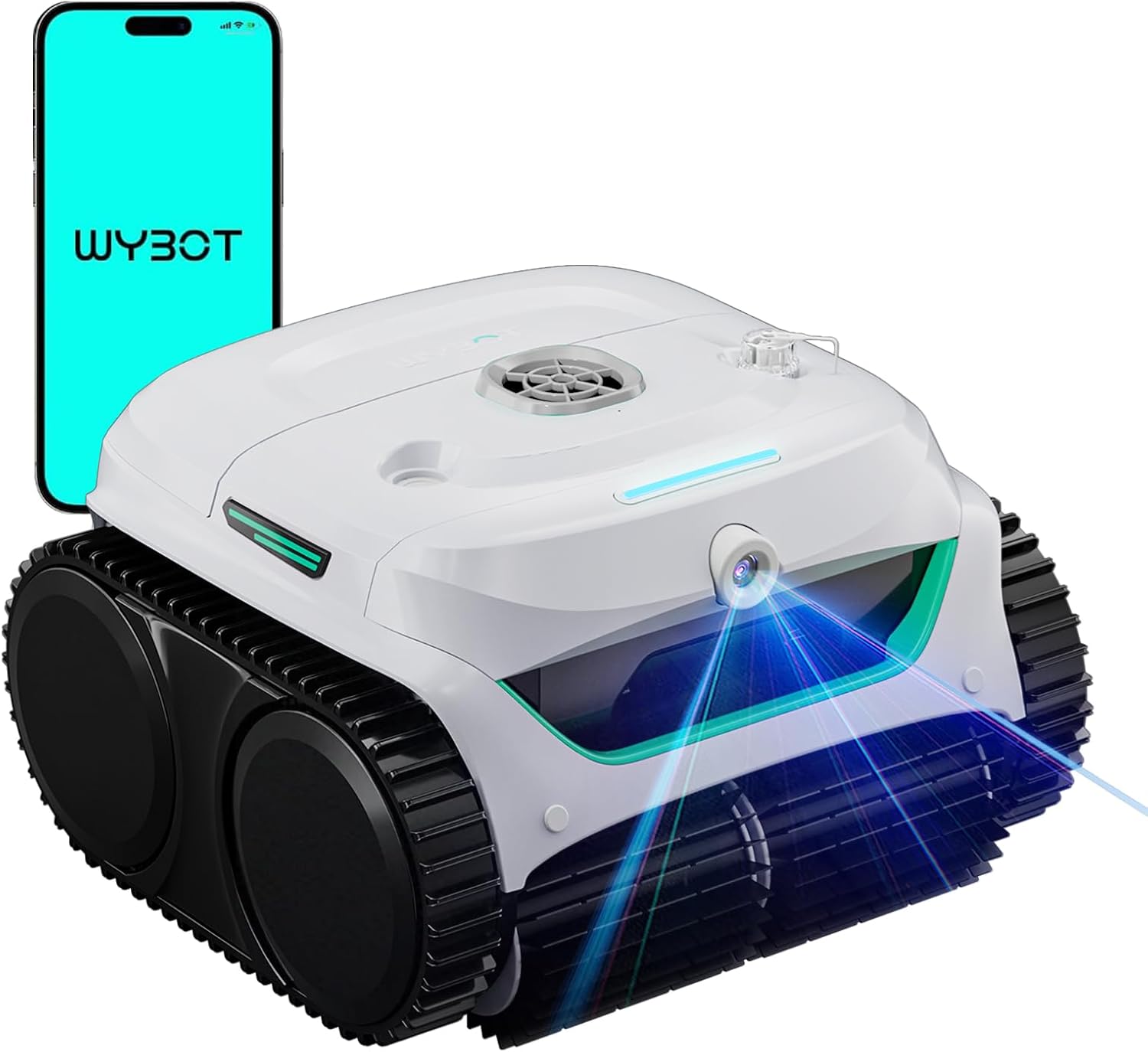 WYBOT C2 Vision Plus — Robot piscina sin cables con IA y batería