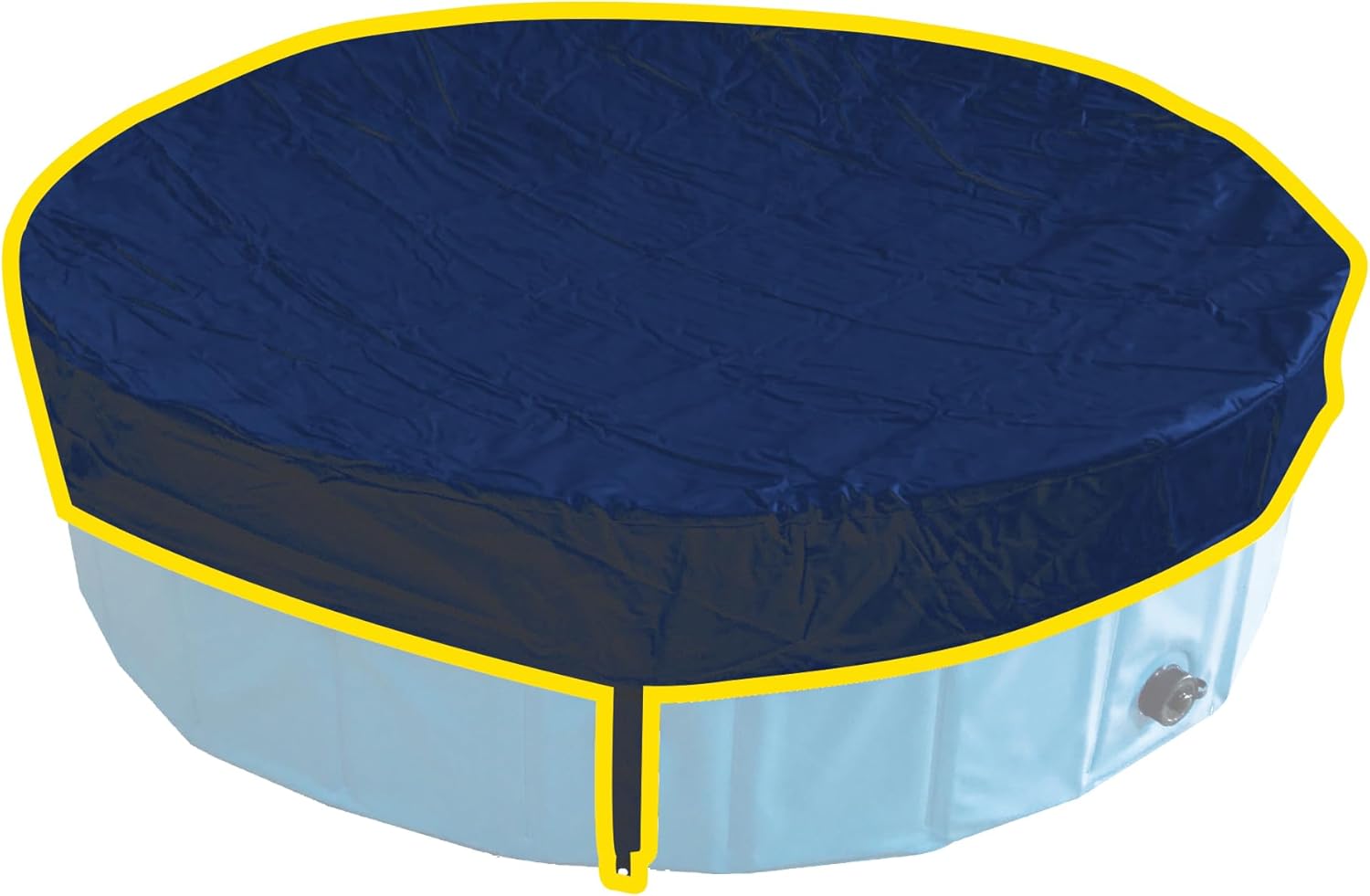 Cobertor Croci para piscina de perros, PVC resistente y estanco