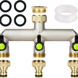 Distribuidor de agua 3 vías Flintronic 3/4" latón