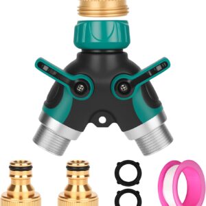 Distribuidor agua 2 vías 3/4" con válvulas XCRPRT